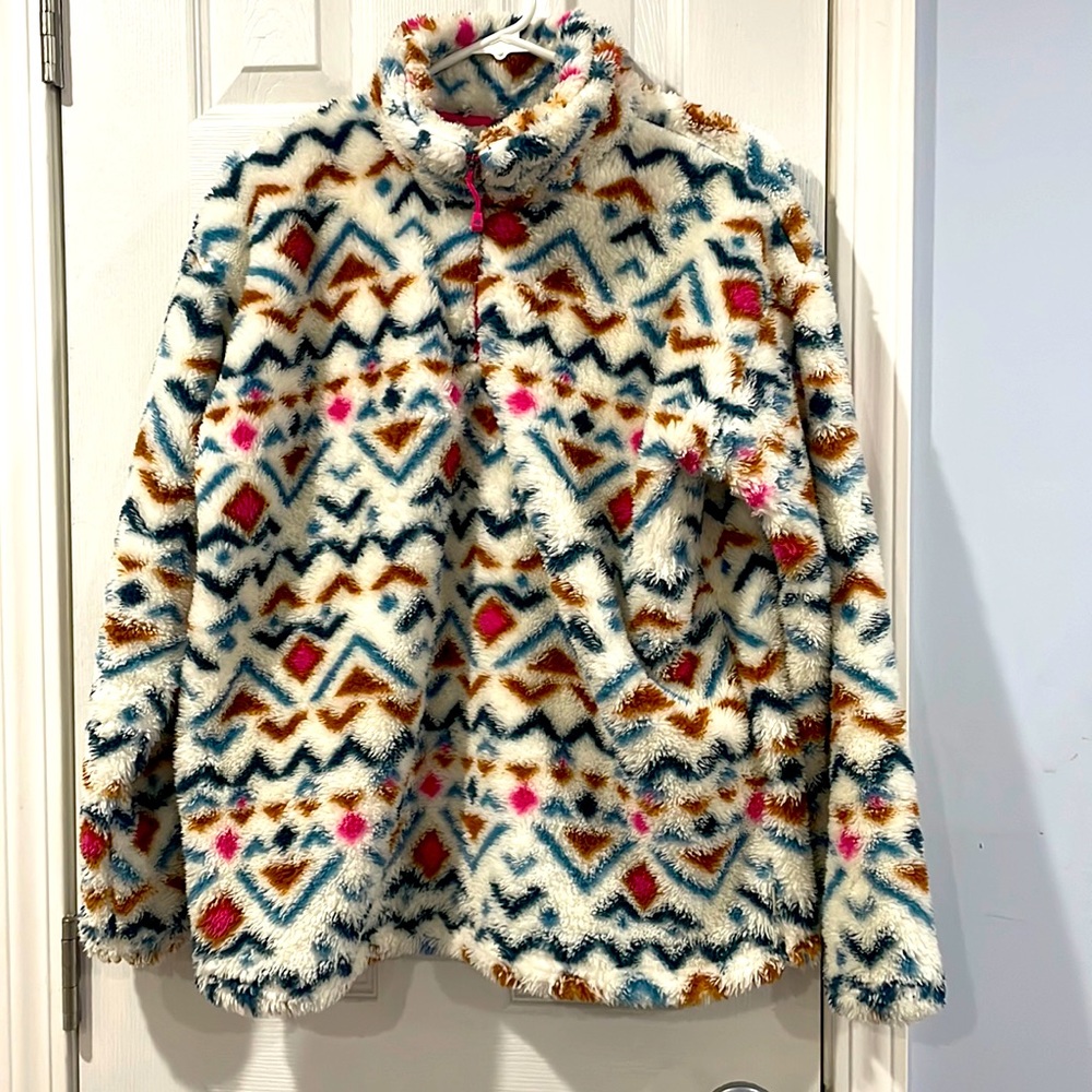 Preloved teddy bear sweater Eddy Bauer L